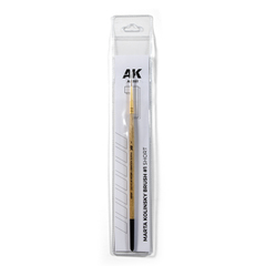 Кисточка AK Interactive Marta Kolinsky Brush #1 Short