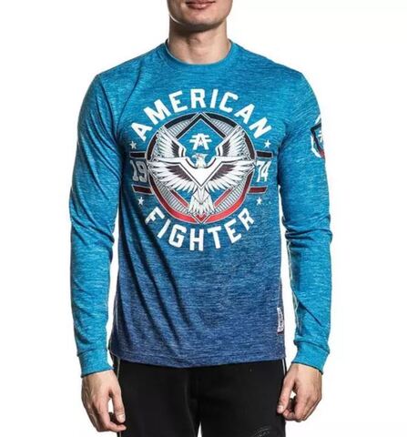 merican Fighter | Футболка лонгслив мужская Coleridge FM9580 от Affliction перед