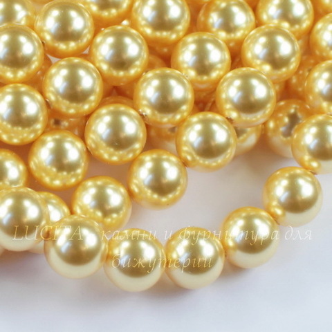 5810 Хрустальный жемчуг Сваровски Crystal Gold круглый 10 мм ()