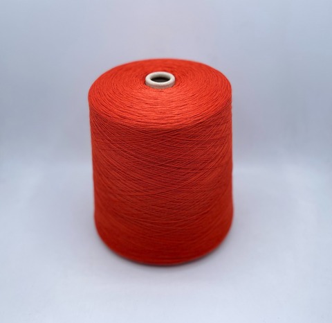 Folco (пр.Италия). 2/25 1250м/100гр, 50% меринос, 50% акрил, цвет-Оранжевый(951/954), арт.30624