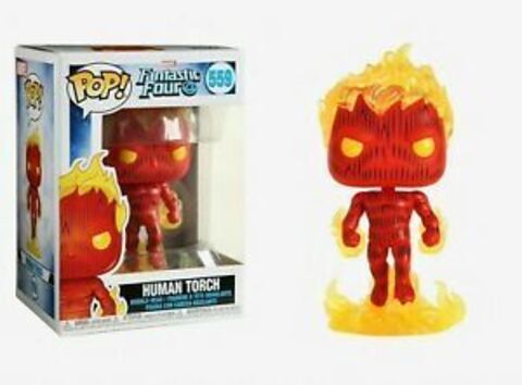 Коллекционная фигурка Funko POP! Marvel. Fantastic Four: Human Torch (559)