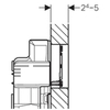 Geberit Sigma60 115.640.SQ.1 Клавиша смыва для унитаза