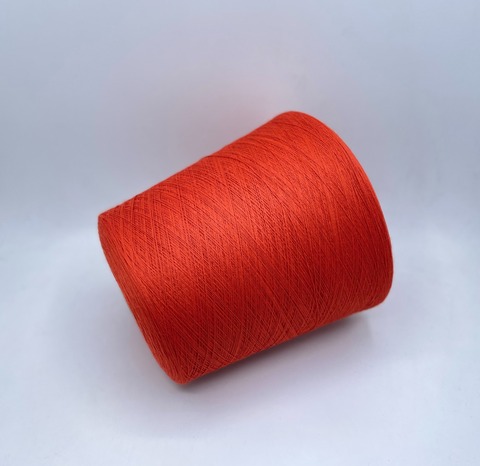 Folco (пр.Италия). 2/25 1250м/100гр, 50% меринос, 50% акрил, цвет-Оранжевый(951/954), арт.30624