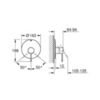 GROHE Essence 19286001 Смеситель для душа встраиваемый