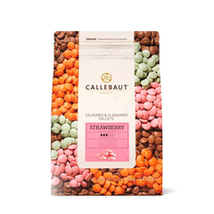 Шоколад розовый со вкусом клубники Callebaut (Коллебаут) , 2,5 кг
