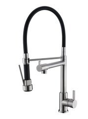 BelBagno BB-LAM50-IN Смеситель для кухни с поворотным и гибким изливом, цвет: серый фото