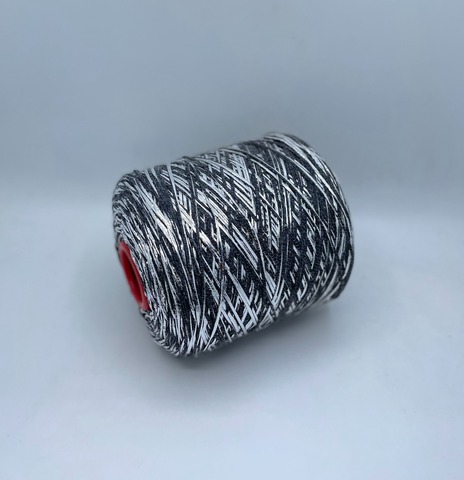Luxury Production by Ri.Go (пр.Италия), art-Emporium, 180м/100гр, 90%Меринос,8%Полиэстер(фольга), 2%Полиамид , цвет-Коричневый+серебро(12/332) ,арт.32305