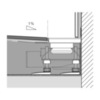 TECE TECEdrainline 600801 Душевой лоток пристенный 80