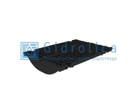 Решётка водоприёмная чугунная щелевая РВЧЩ - RU22016 - 30 (F900) - 50x34,7x2,5 - 1,6/15