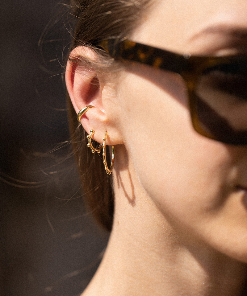 Серьги BUBBLES gold