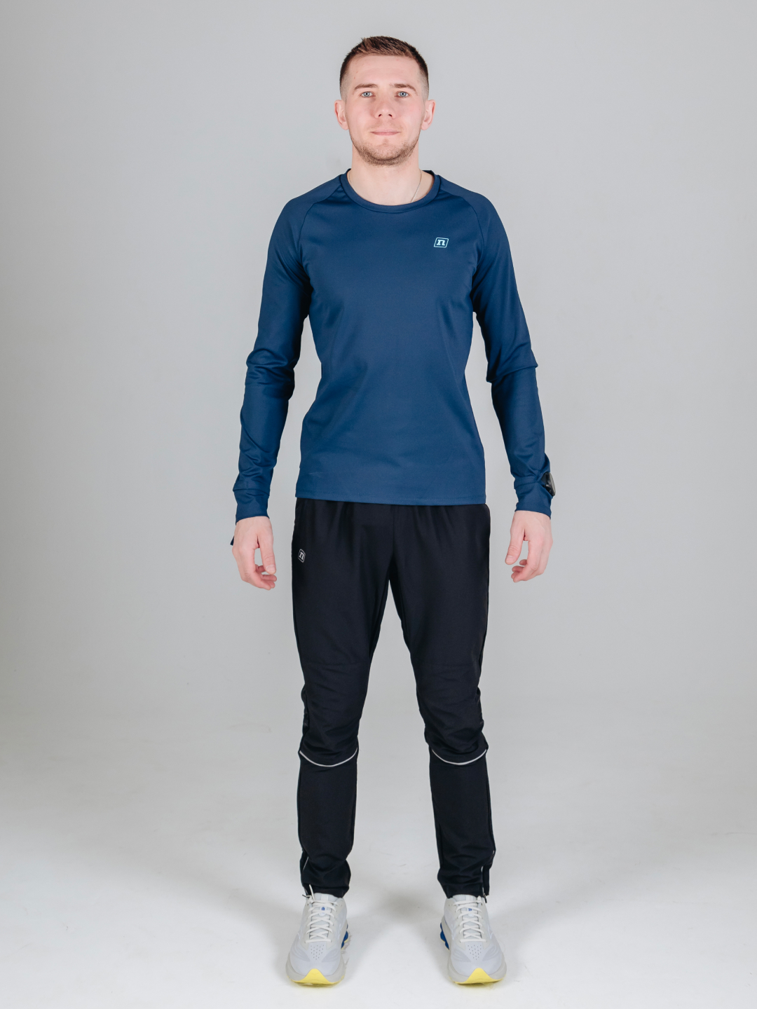 Мужской комплект для тренировок Noname Clima Running 26 синий-черный