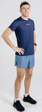 Футболка для бега Noname Miler T-Shirt Ss 25 Ux Steel Blue
