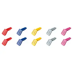 Клипсы для цветной маркировки ColorCode микс 1 Knipex 00 61 10 C V01
