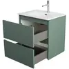 BelBagno UNO-700-2C-SO-VO База под раковину подвесная с фрезерованными ручками по всей длине фасада с двумя выкатными ящиками, Еловый Матовый, 700x455x608