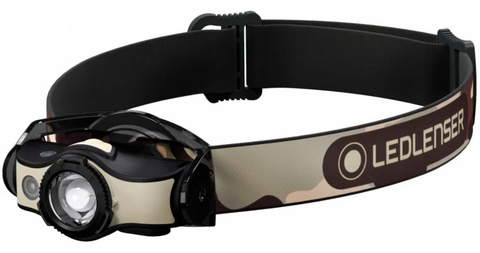 Фонарь налобный Led Lenser MH4 бежевый , светодиодный, AAx1 (502152)