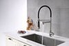 BelBagno BB-LAM50-IN Смеситель для кухни с поворотным и гибким изливом, цвет: серый