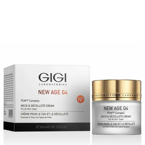 Крем GIGI для шеи и декольте - New Age G4 Neck & Decollete Cream