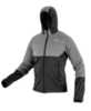 Лыжная куртка 905 Victory Code Ultra Warm Plus 1.0-2.0 Black-Grey с капюшоном мужская