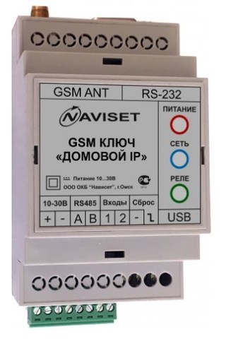 GSM модуль ДОМОВОЙ IP DIN 3G