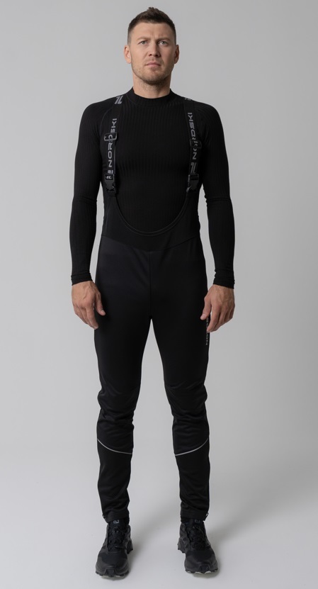 Nordski Active лыжный костюм мужской черный-красный - 9