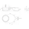 BelBagno Luce BB-LD-LUCE-80-BIANCO Душевой лоток, цвет: белый