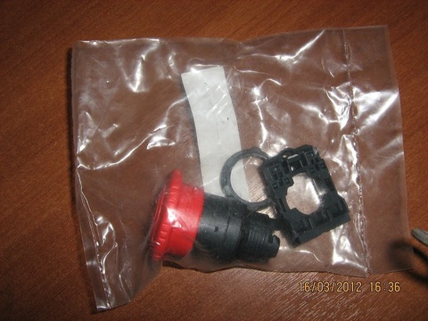 Кнопка аварийного останова / EMERGENCY STOP PUSHBUTTON АРТ: 917-992