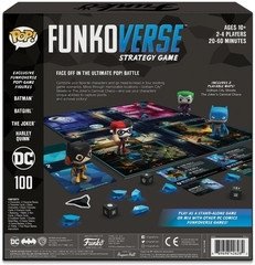 Настольная Игра Funkoverse Strategy Game: DC Comics 100 Base Set (Повреждена упаковка)