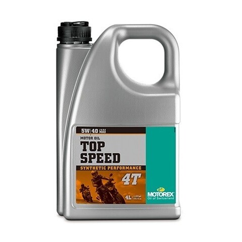 Моторное масло Motorex TOP Speed 4T 5W-40 - 4л.