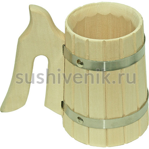 Кружка бондарная 0,5 л - 6