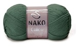 Пряжа Nako Calico 5306 хаки