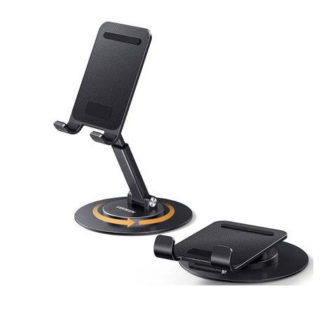 Подставка UGREEN LP805 (35152) Swivel&Foldable Multi-Angle Phone Stand, черный