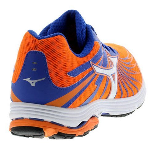 Кроссовки для бега мужские Mizuno Wave Sayonara 4 оранжевые-синие - 3