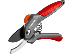 GRINDA G-22, 200 мм, с двухкомпонентными рукоятками, плоскостной секатор (423122)