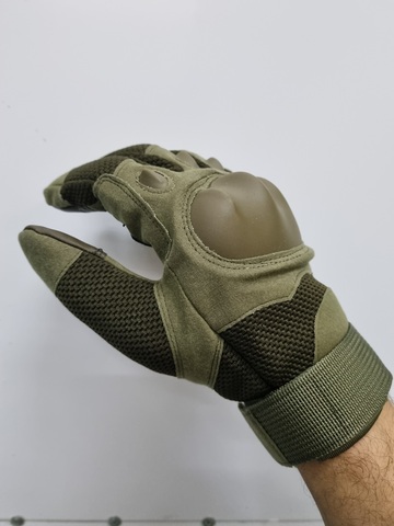 Тактические перчатки STG - олива