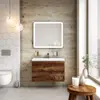 Art&Max Latina AM-LAT-900-800-DS-F Зеркало с подсветкой, цвет: белый