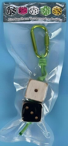 Обвес на сумку made by У́РОД TOYS (зеленый)
