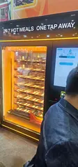 Вендинговый автомат для продажи порционных блюд