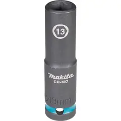 Ударная удлиненная торцовая головка 13x81,5 мм Impact Black 1/2" Makita E-16449