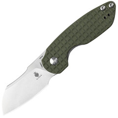 Фото Складной нож Kizer October Mini, сталь 154CM, рукоять G10, зеленый