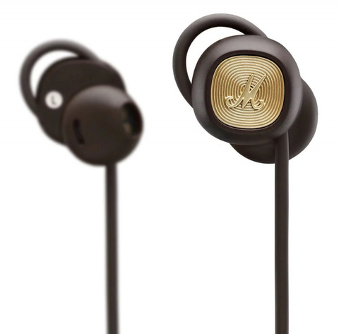 MARSHALL MINOR II BT BROWN наушники внутриканальные беспроводные , цвет коричневый.