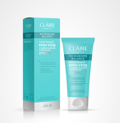 Claire cosmetics MICROBIOME BALANCE Крем матирующий  для нормальной и комбинированной кожи 50мл