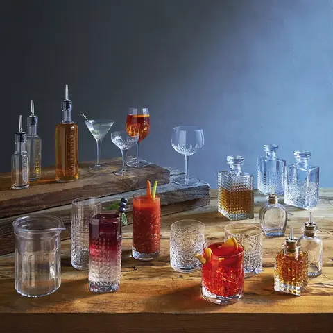 Набор из 4 стаканов для виски ELIXIR 380 мл LUIGI BORMIOLI Mixology арт. A12344G1002AA02