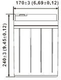 Аккумулятор WBR MB 150-12