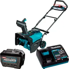 Аккумуляторная снегоуборочная машина с энергокомплектом Makita SN001GZL101