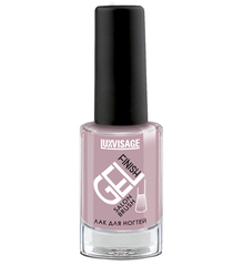LuxVisage Лак для ногтей GEL finish тон 34 светло-сиреневый  9мл