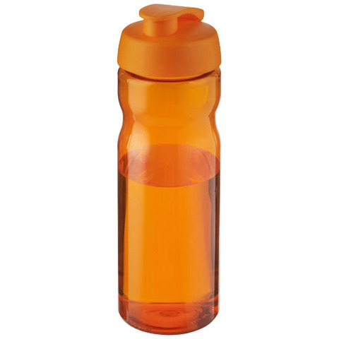 Спортивная бутылка H2O Active® Eco POP Base объемом 650 мл с откидывающейся крышкой