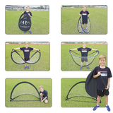 Ворота игровые DFC Foldable Soccer GOAL5219A фото №7