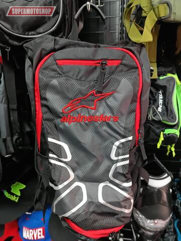 Рюкзак c гидратором Alpinestars чёрный/красный