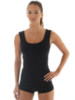 Термобелье женское Brubeck Comfort Wool майка черная - 2