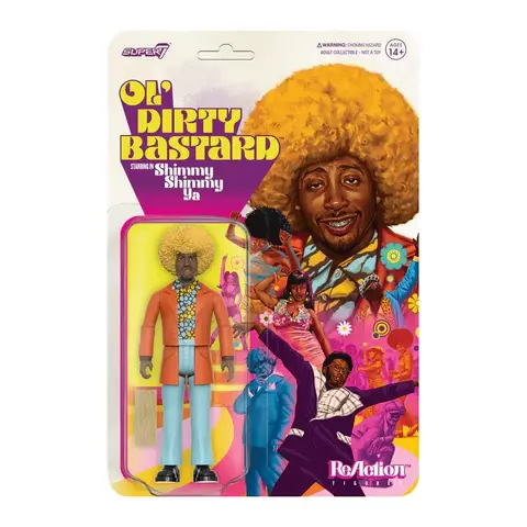 Фигурка Super7 Ol' Dirty Bastard: Shimmy Shimmy Ya